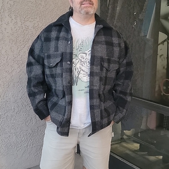 SOLD!!!VTG Filson 80s Wool Bird Hunting Coat - Picture 3 of 12